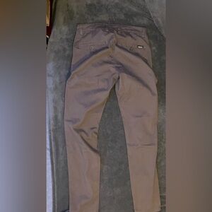 TR Premium Men's Slim Fit Pants Size 30x30  brown Denim-Style Chinos